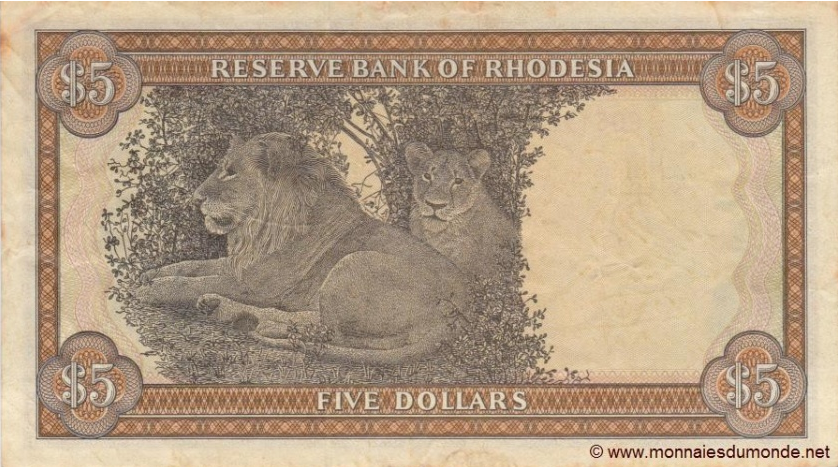 billet de Rhodésie